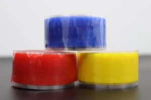 Hochtemperaturbeständiges doppelseitiges selbstklebendes Silikonkautschukband